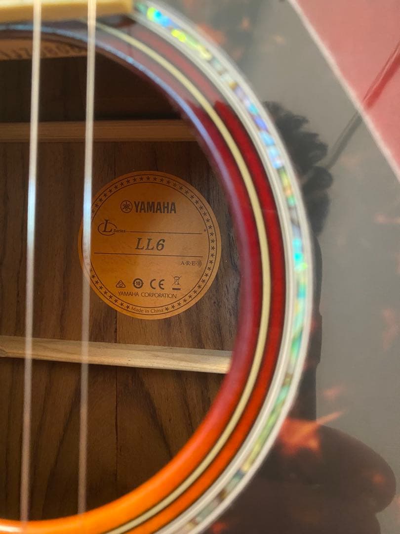 【美品】YAMAHA LL6 ARE アコースティックギターのセット