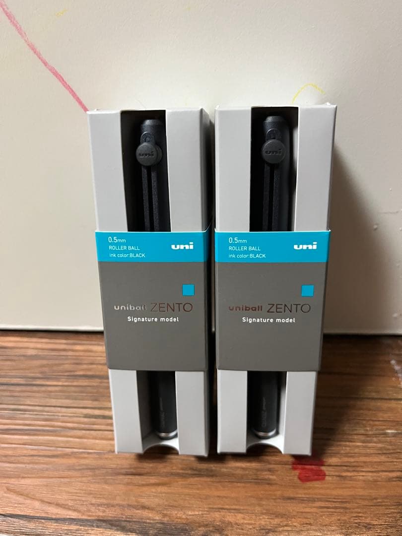 0.5mm uni ZENTO Signature model 2本セット