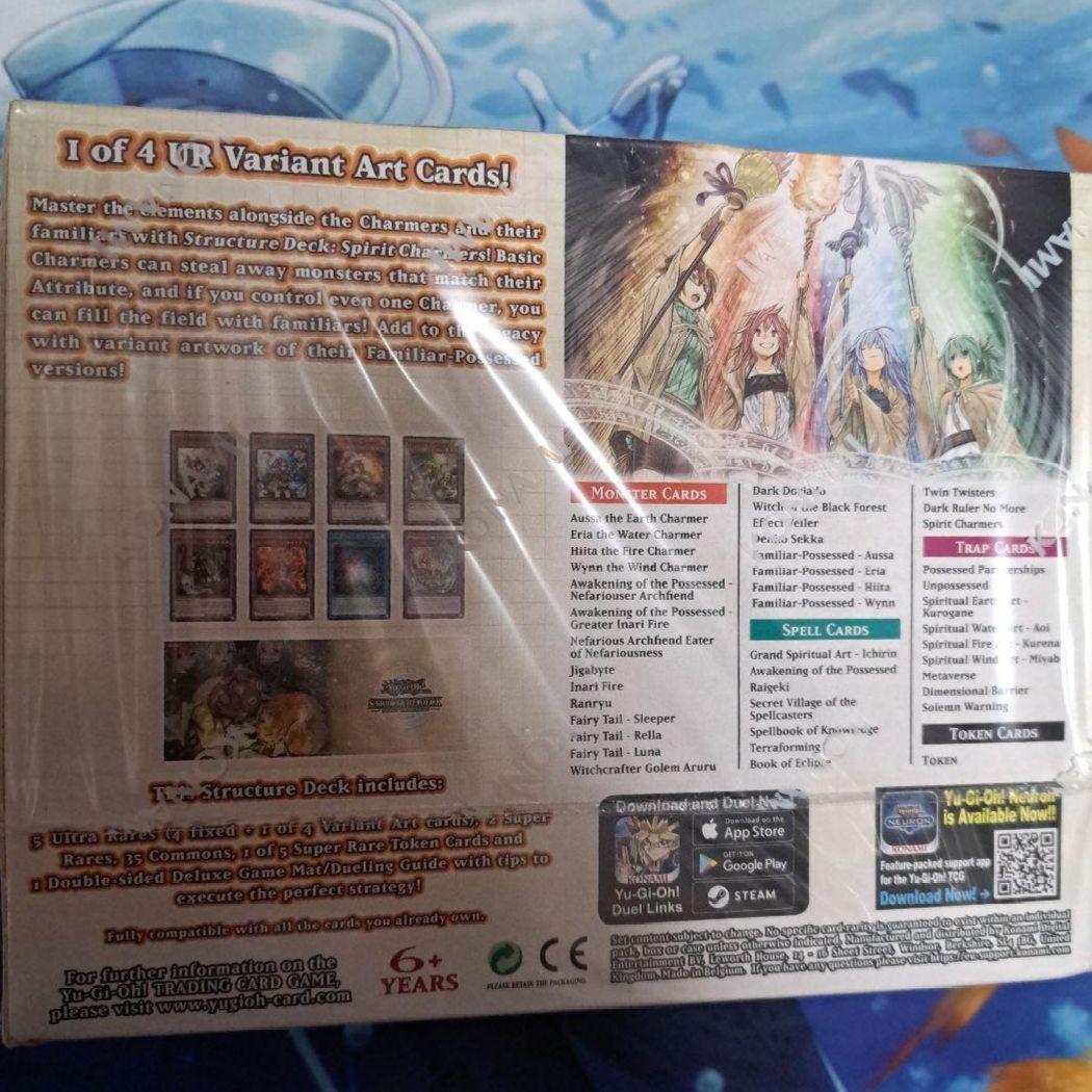 遊戯王　ストラクチャーデッキ　精霊術の使い手　霊使い　1st　英語版　箱　未開封