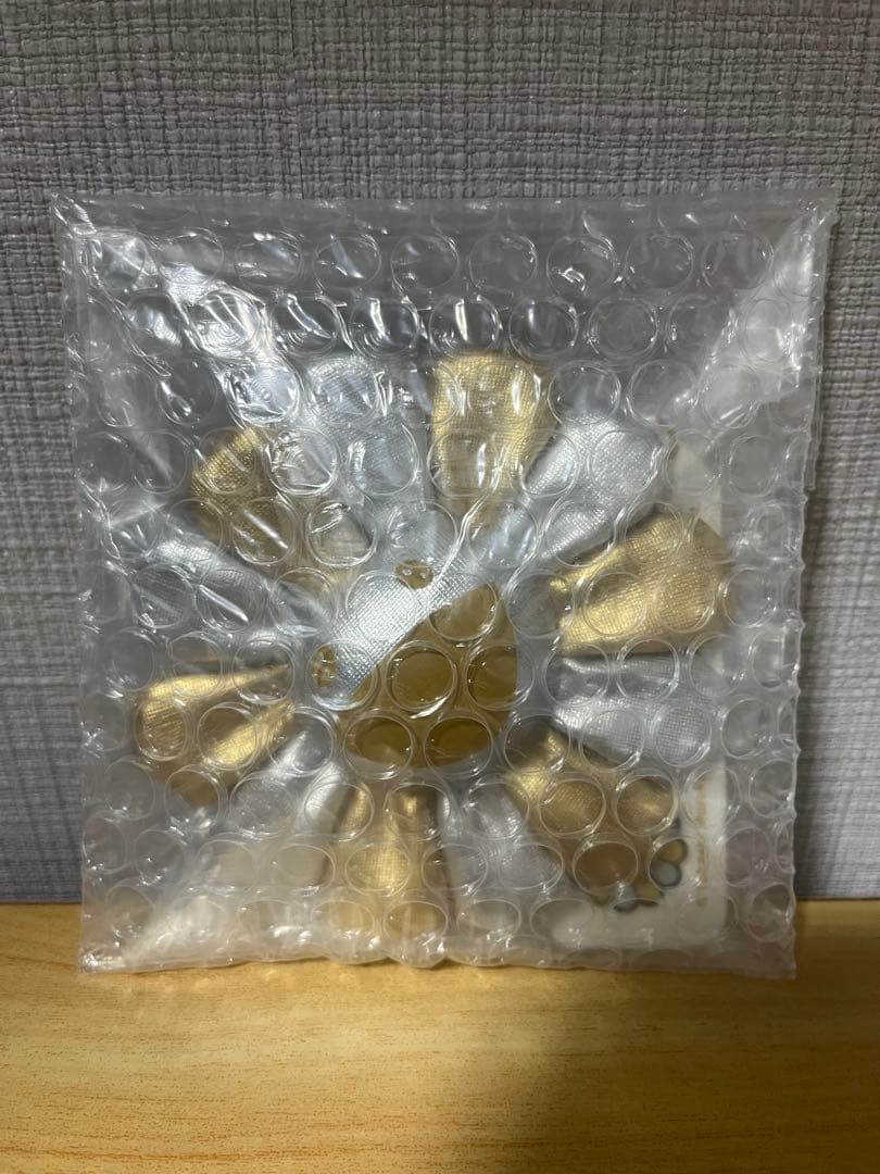 村上隆 カイカイキキ KaikaiKiki ぬいぐるみ フラワー 金&銀ツートン