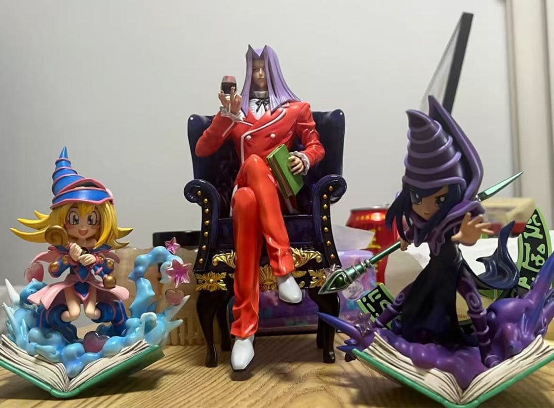 遊戯王 ブラック・マジシャン・ガール ガレージキット ガレキ スタチュー ⑥