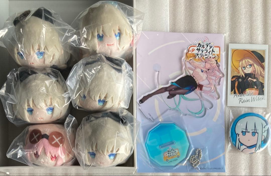 FGO モルガン トネリコ もちマス カルデアサテライト アクリル ポートレイト