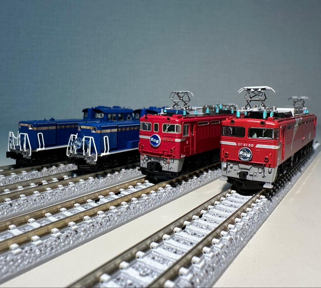 TOMIX 北斗星 JR北海道編成 + 牽引機 16両セット