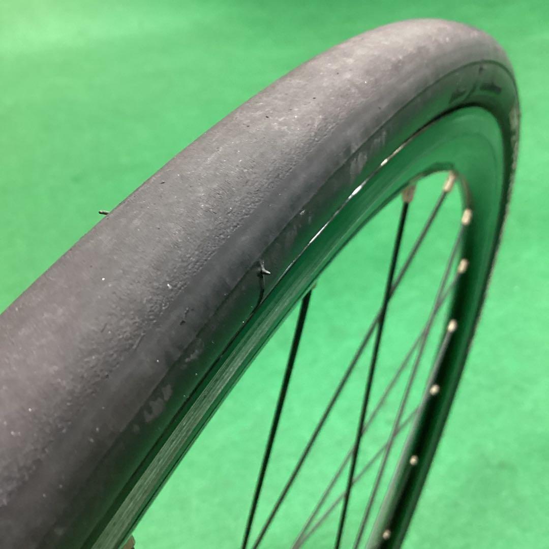 リア ホイール　アルミリム　後輪　700x25C 外装11段 タイヤ付 クイック