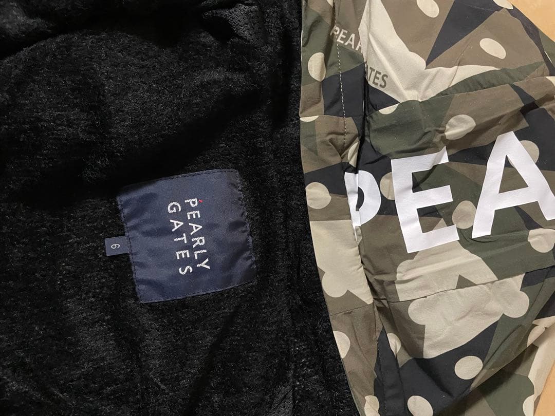 PEARLY GATES 迷彩ジャケット　新品未使用！ サイズ6 （L L相当）