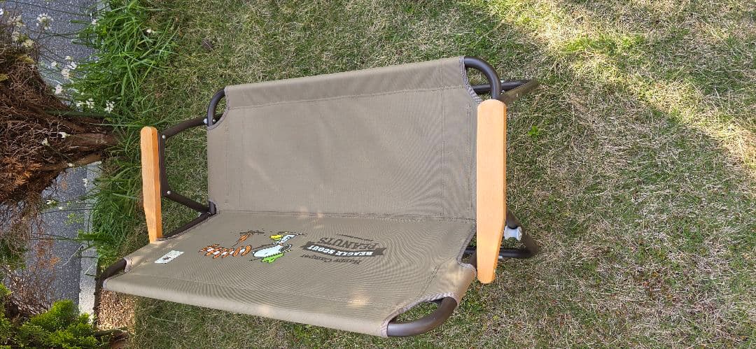 ロゴス スヌーピーチェア ＆ テーブルセット送料込 再々値下げ