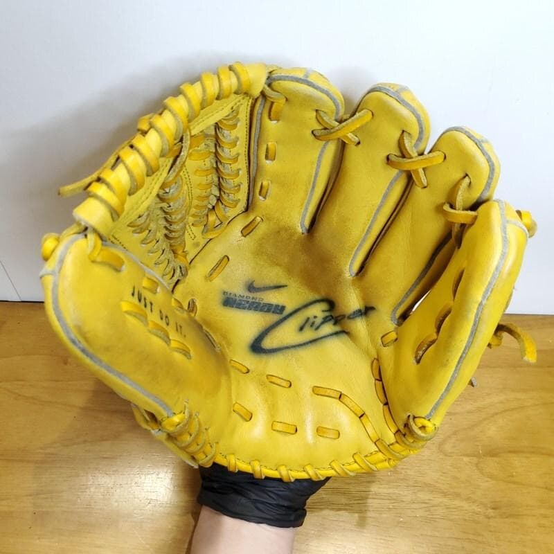 NIKE クリッパー チビスウッシュ入り 限定モデル 良品 内野用 軟式グローブ