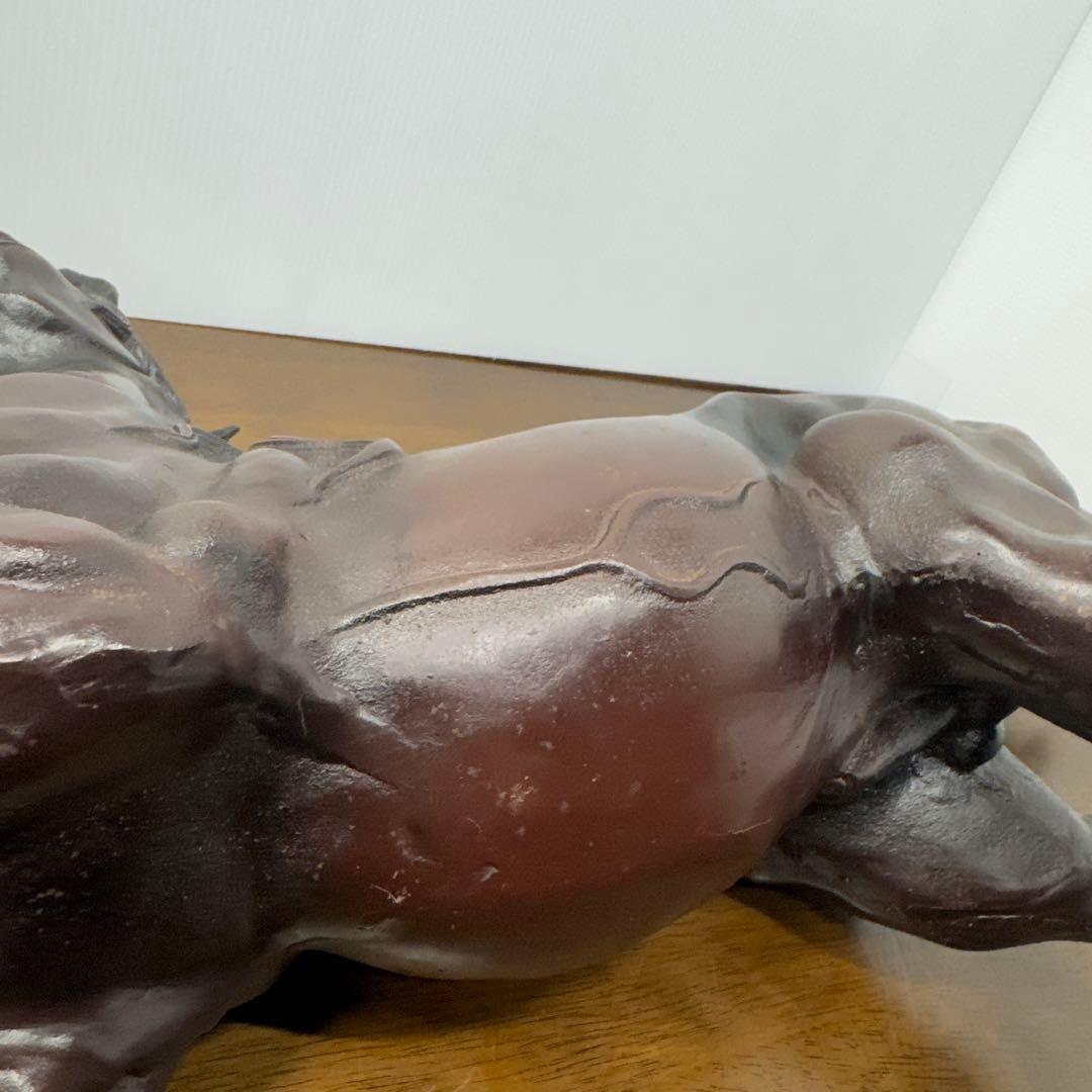 跳ね馬 金属製 オブジェ 鉄製 馬 置物 インテリア 金属工芸