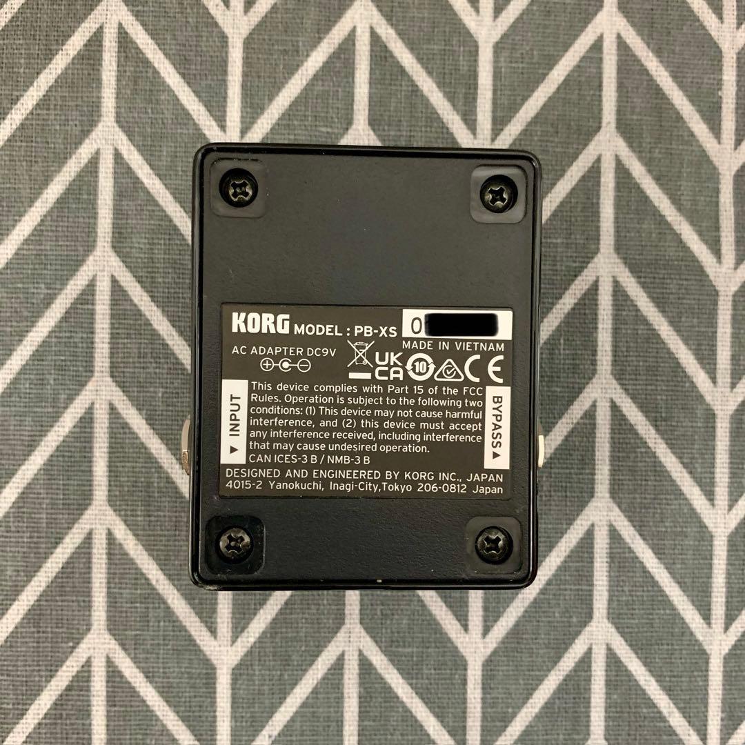 KORG Pitchblack XS ペダル・チューナー