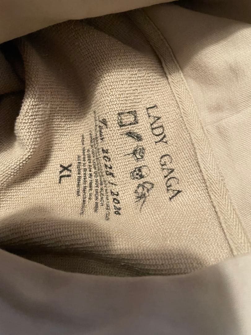 Lady Gaga MAYHEM BALLツアー公式グッズ ジップパーカー XL