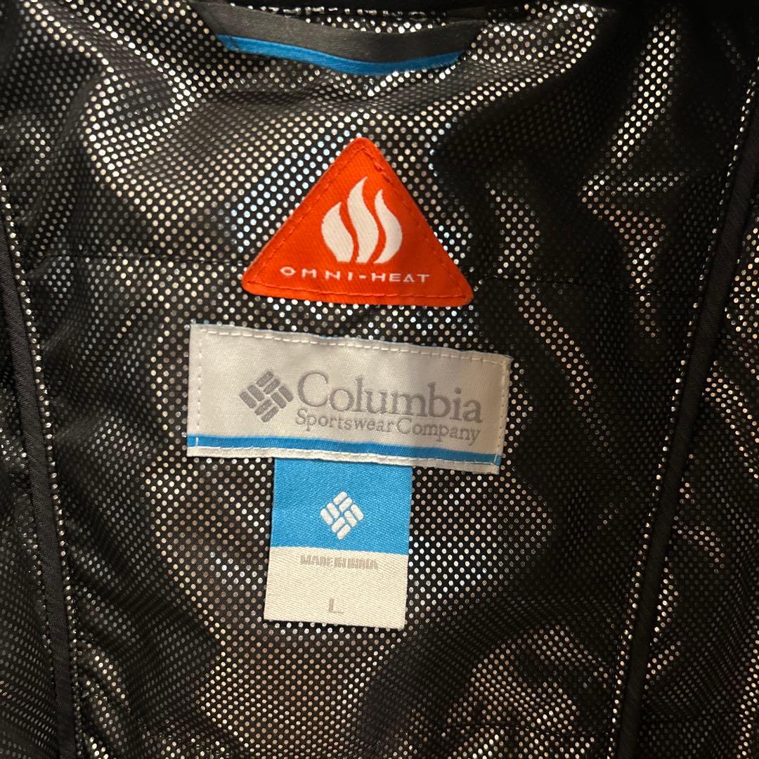 Columbia スノーウエア フード付き ブラック