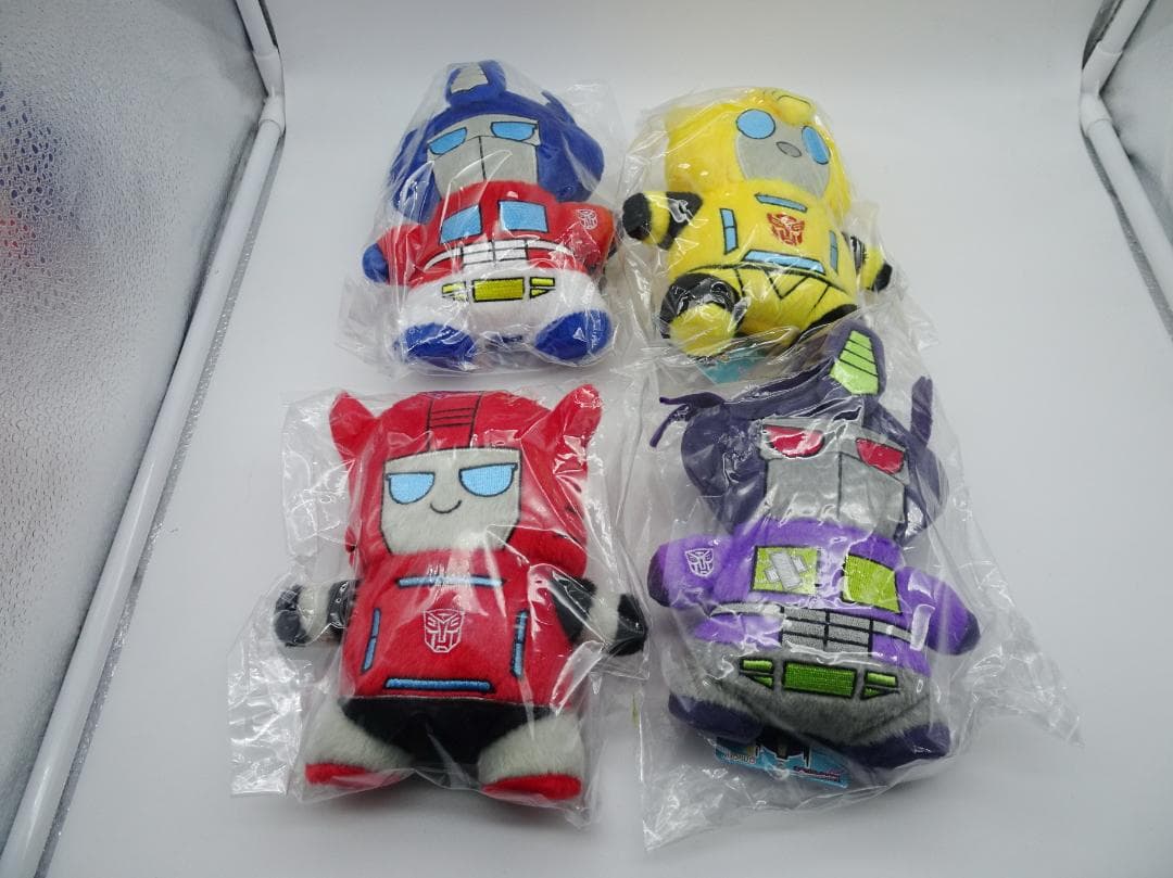 もちぼっつ トランスフォーマー ぬいぐるみ 4体セット コンボイ クリフ