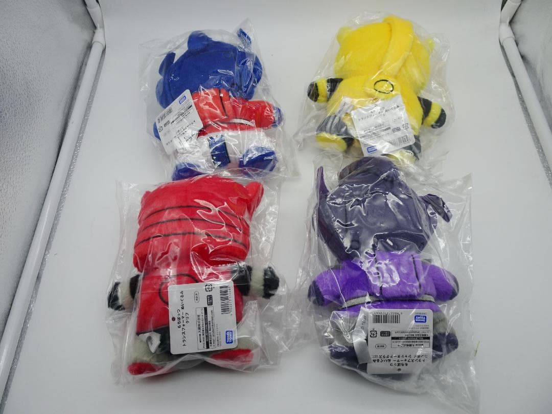 もちぼっつ トランスフォーマー ぬいぐるみ 4体セット コンボイ クリフ