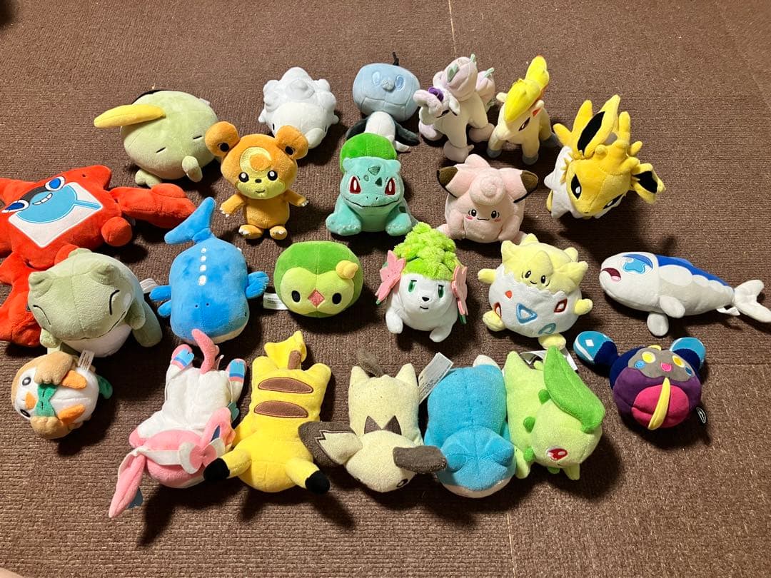 d*7様 ポケモン　ぬいぐるみ　23体　ポケモンセンター限定　まとめ売り