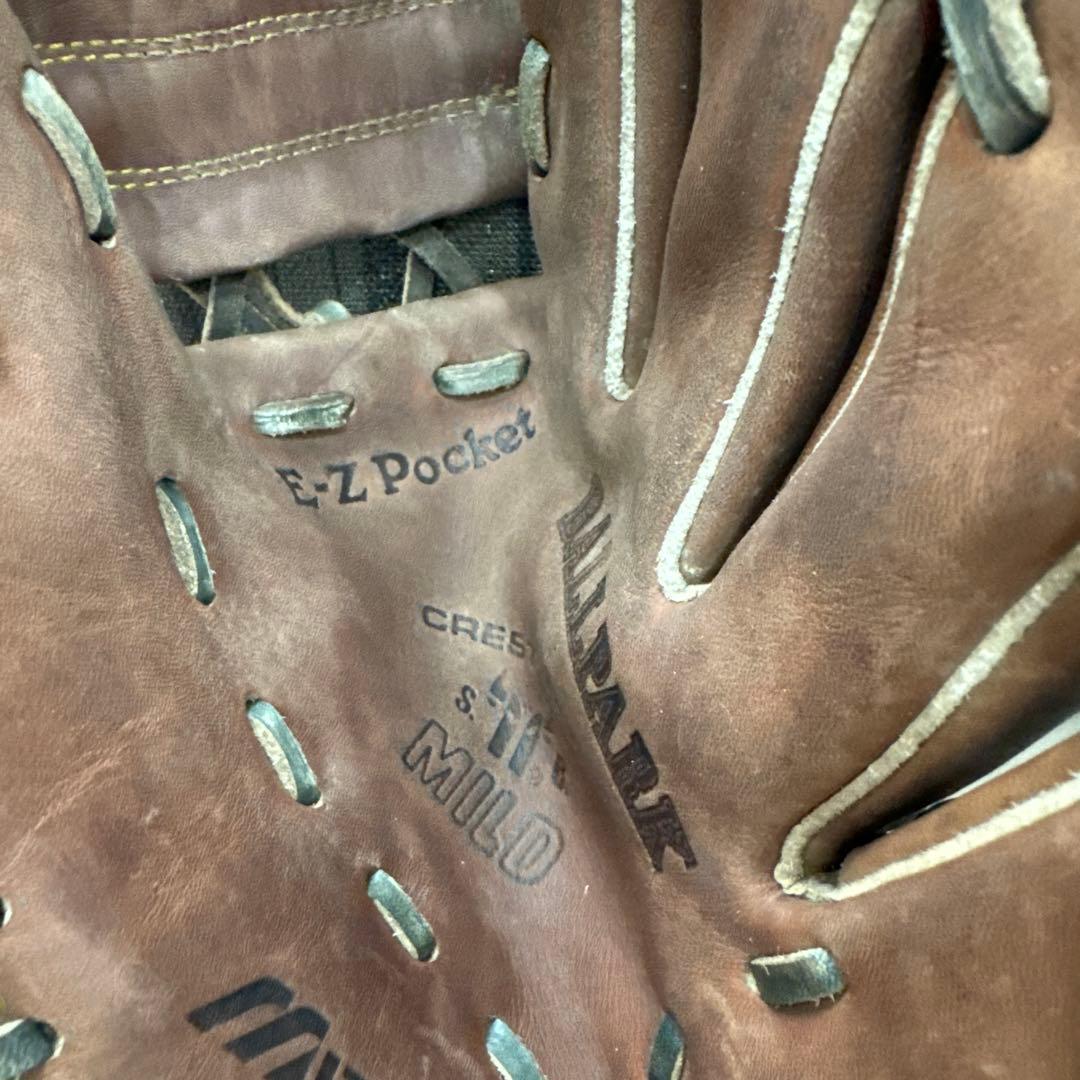 ミズノ野球プロフェッショナルモデル E-Z Pocket 左手グローブ 2個本革