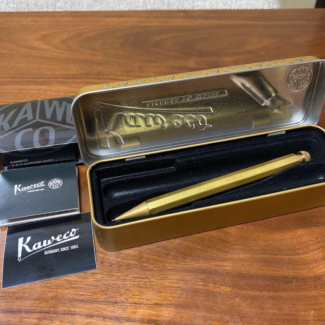 カヴェコ kaweco スペシャル 0.7 シャーペン　ゴールド　金
