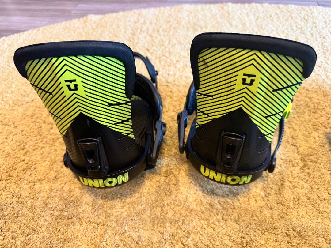 UNIONビンディングブラック・イエロー/head スノーボードブーツ ブラック