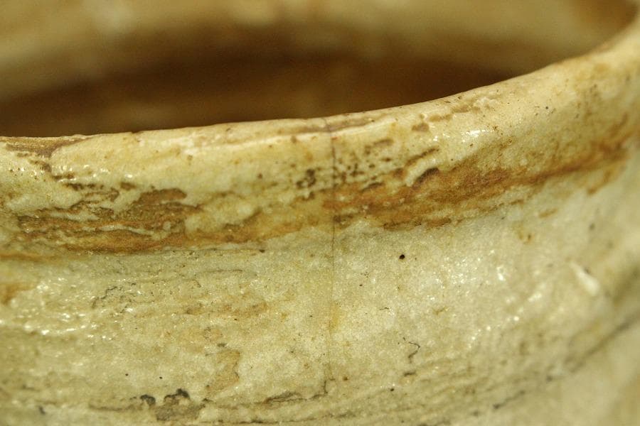 茶道具 古志野 茶碗 古美術(A808)