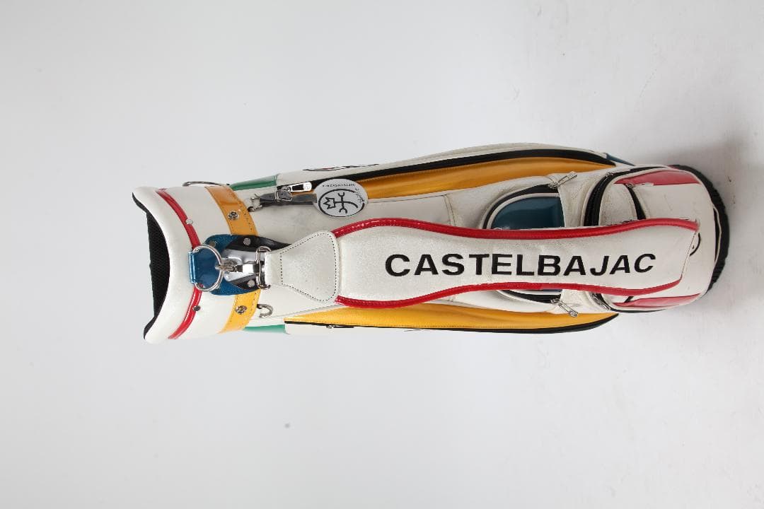 カステロ・バジャックの.ゴルフバックです。中古（3年半使用）9.0型