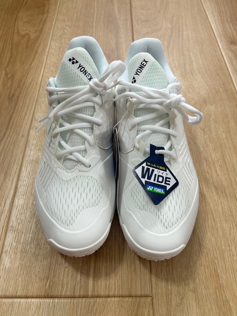 YONEX SONICAGE ワイド ホワイト テニスシューズ