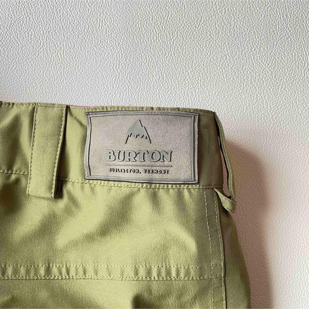 5471【美品】バートン　パンツ　ゴアテックス　メンズ　BALLAST　カーキ