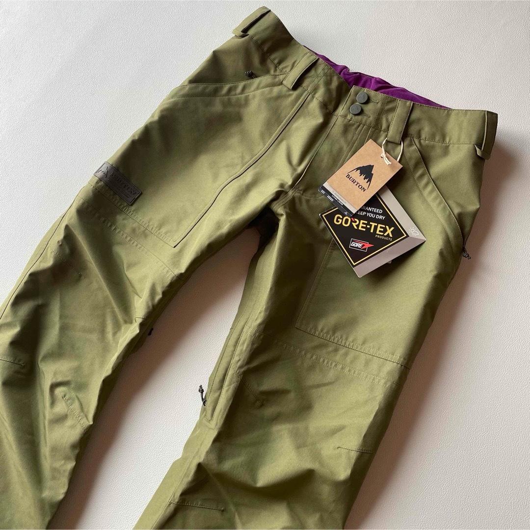 5471【美品】バートン　パンツ　ゴアテックス　メンズ　BALLAST　カーキ