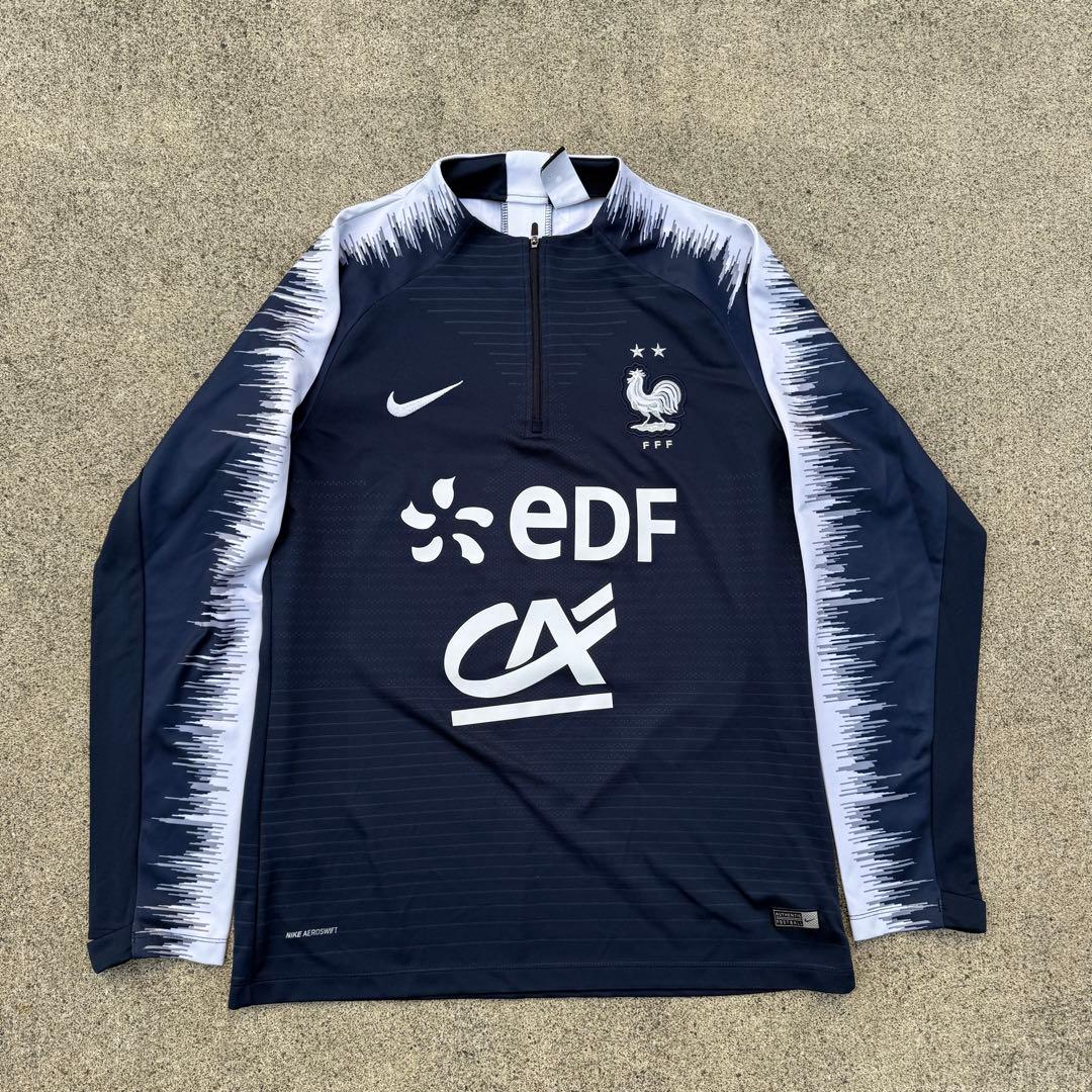 フランス代表 トレーニングウェア ドリルトップ ジャージ セットアップ