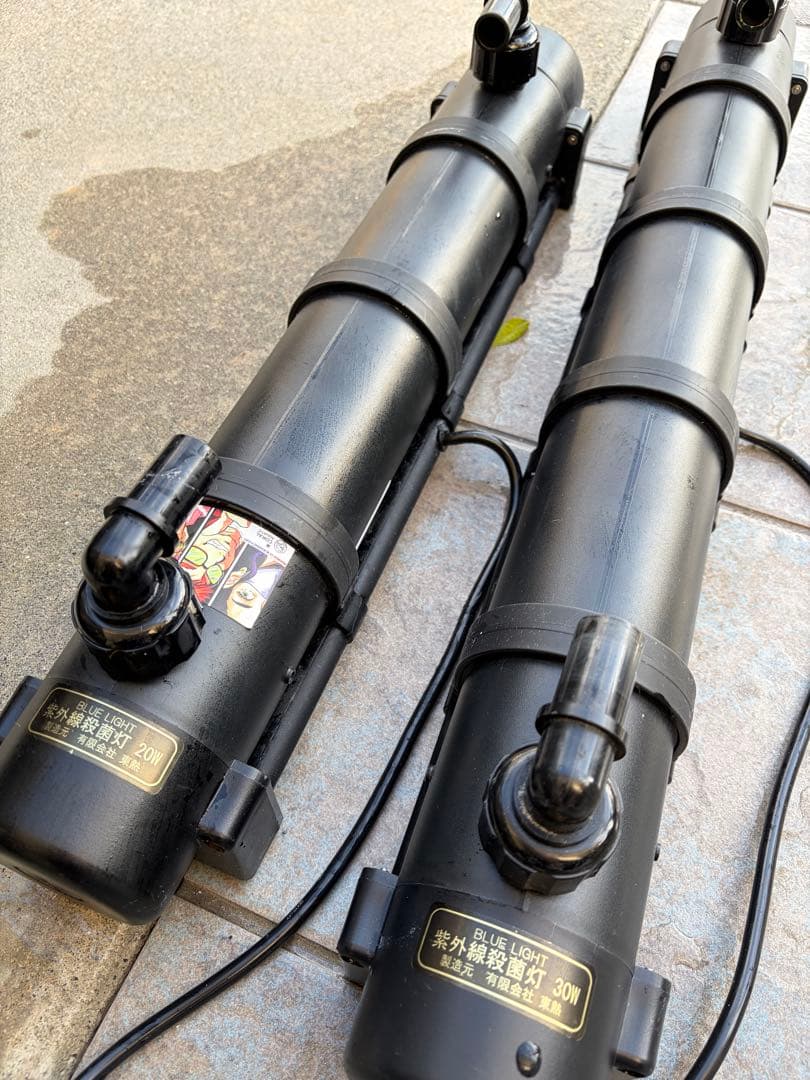 東熱殺菌灯30W（60hz) 石英菅有