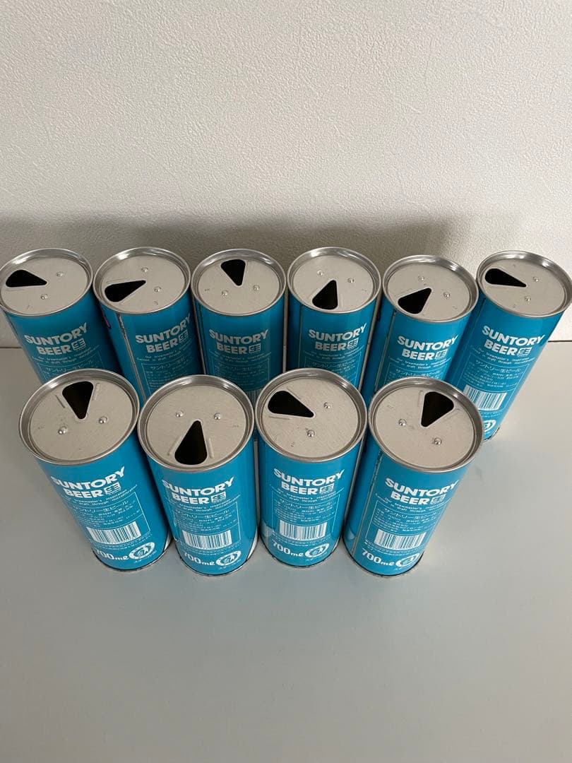 昭和レトロ　サントリー ペンギン　空き缶　17本セット