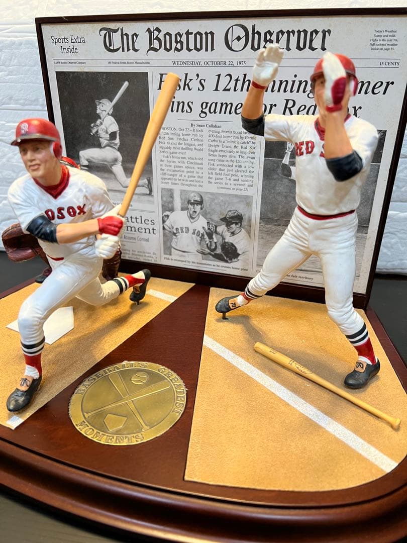 【Danbury Mint】Carlton Fisk’s  Run