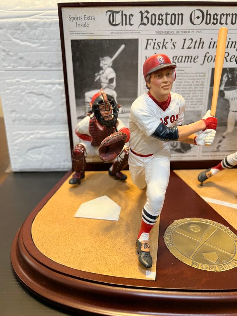 【Danbury Mint】Carlton Fisk’s  Run
