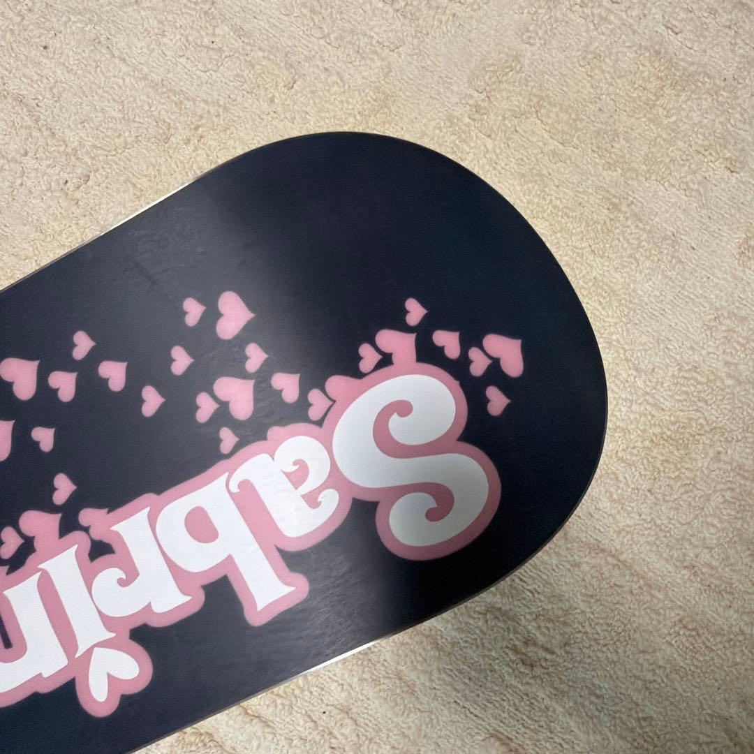 Sabrina スノーボード　144cm HEADビンディング　キスマークバッグ