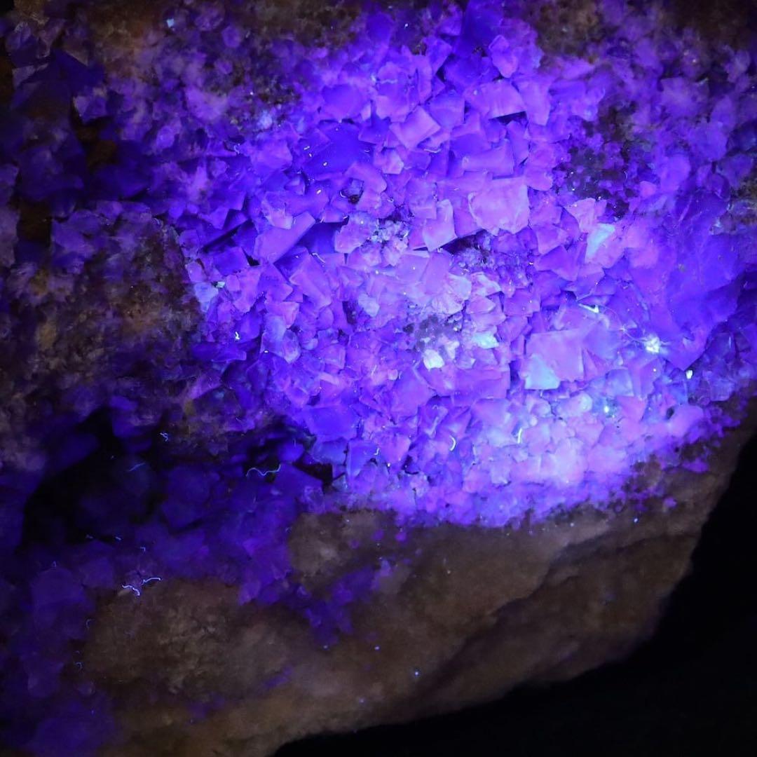 蛍石 ニューメキシコ産 フローライト 406.2g FL466 原石 鉱物天然石