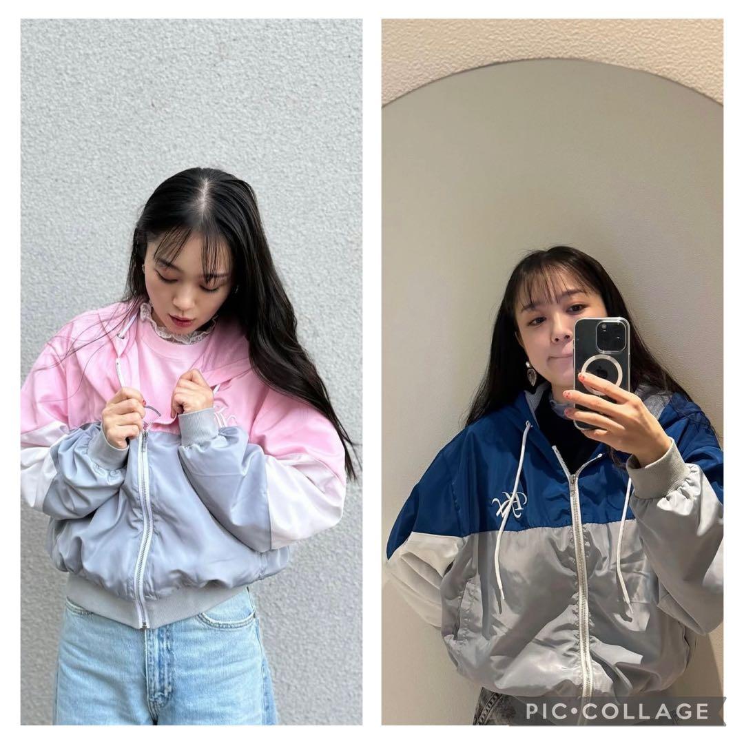 トラックジャケット ピンク・ブルー M セット　西野カナ　グッズ