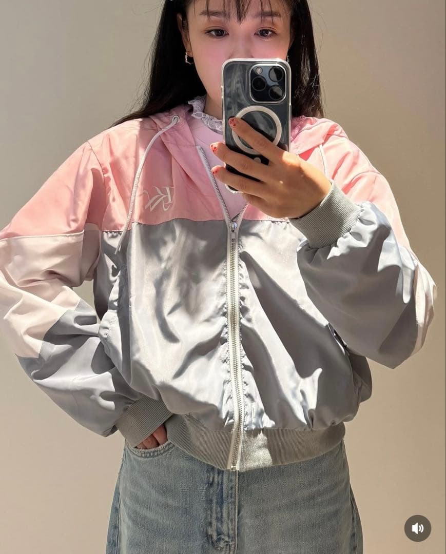 トラックジャケット ピンク・ブルー M セット　西野カナ　グッズ