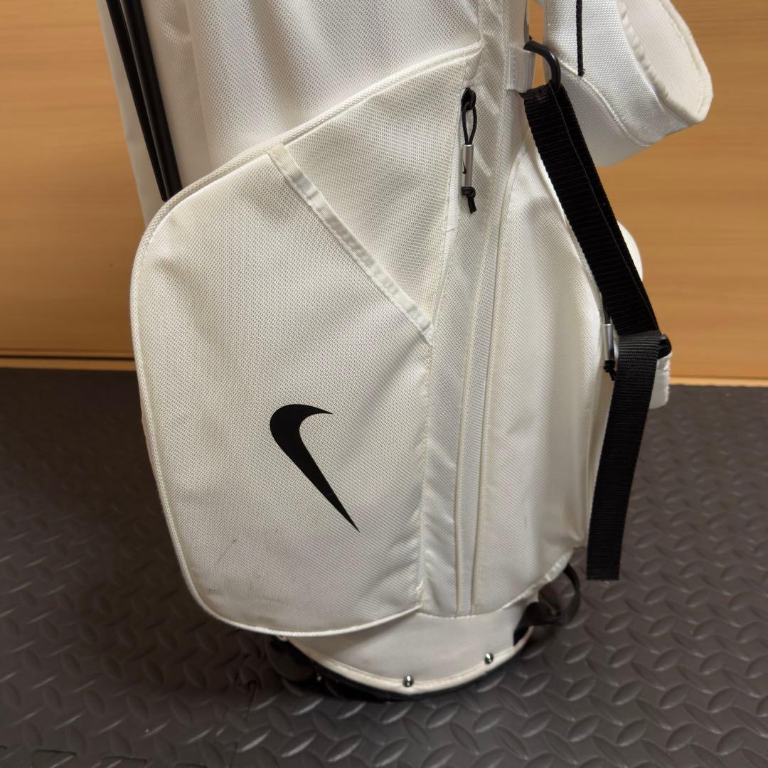 NIKE GOLF スタンド式 キャディバッグ 5分割 ホワイト 白 軽量