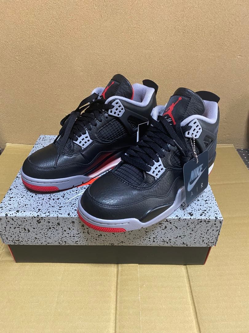 Air Jordan 4 ブラック/レッド　（26cm）