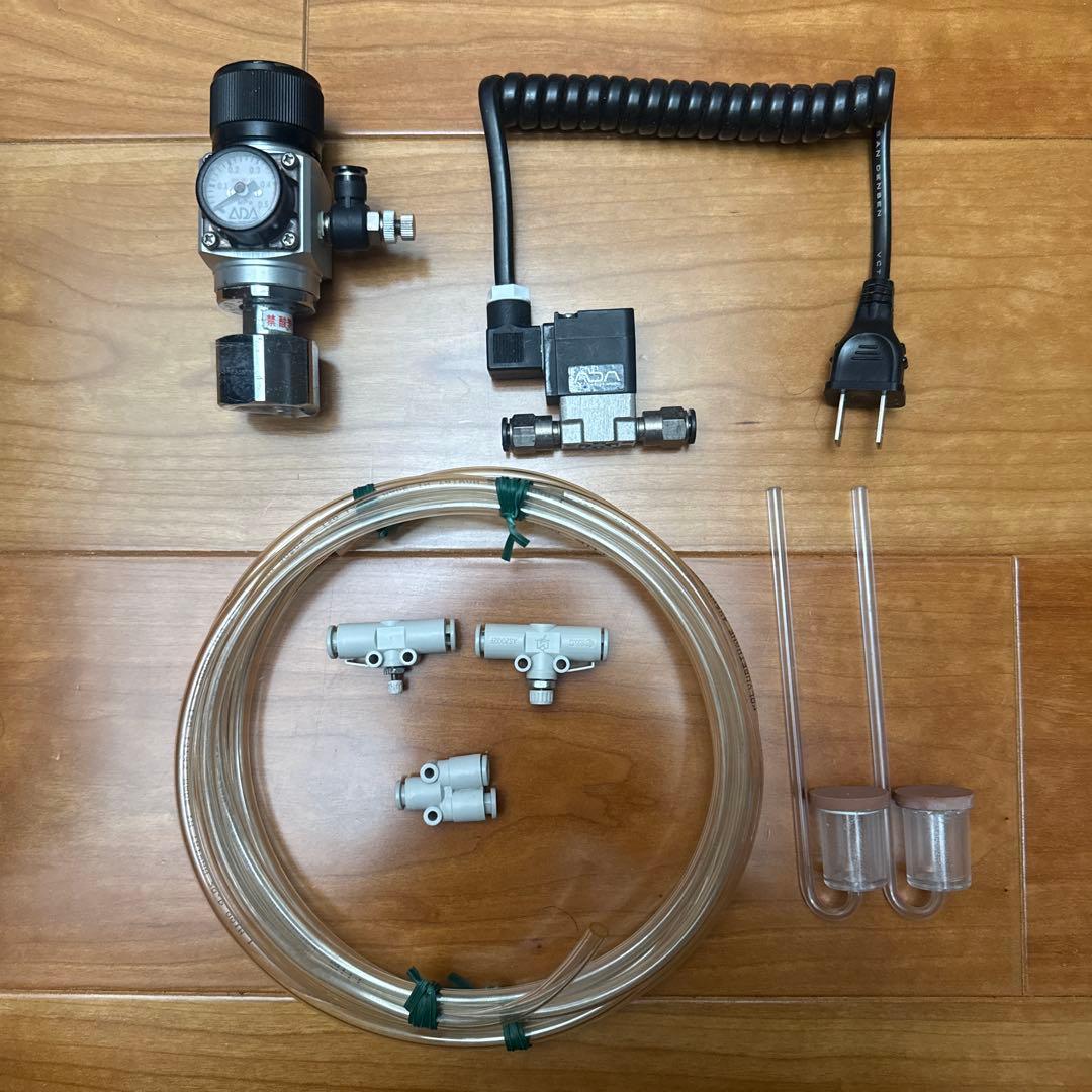 ADAレギュレター、ADA電磁弁　他付属