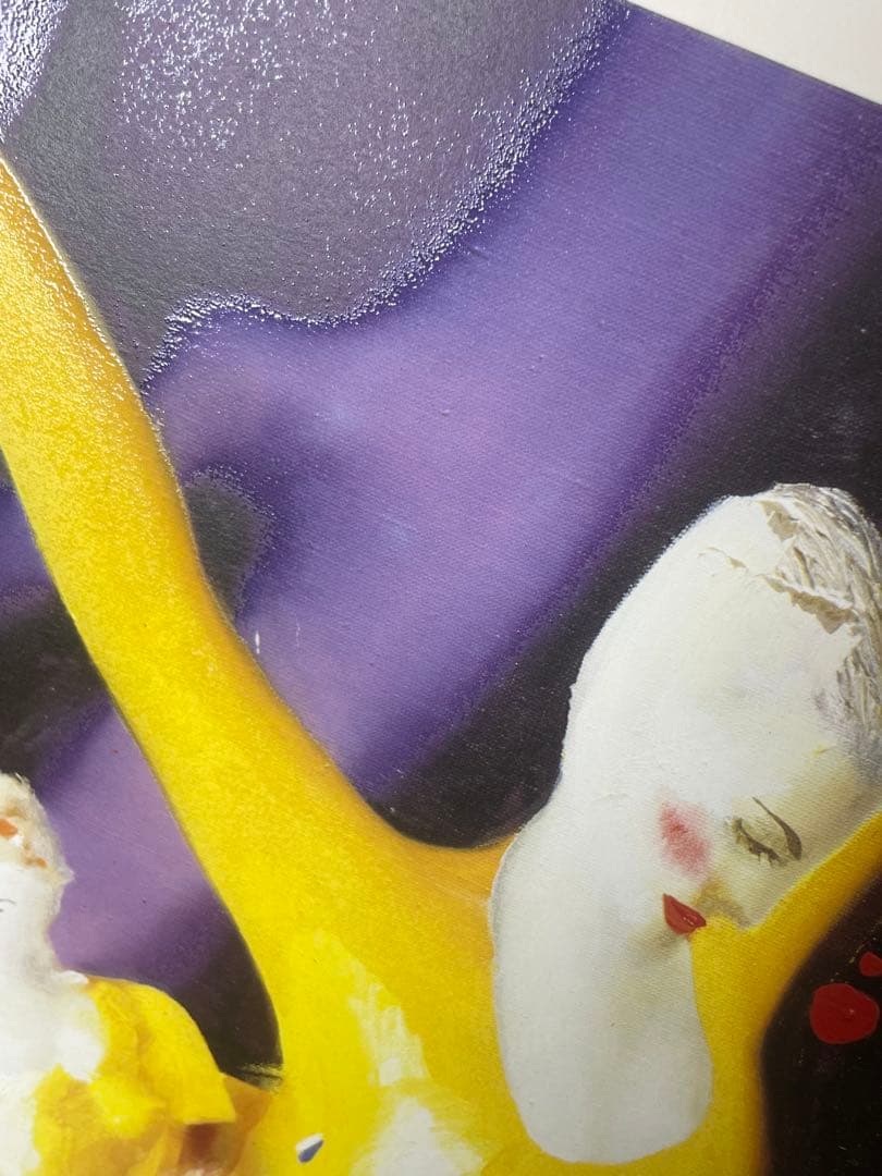 《限定77/250》オルガ・グレチナ シルクスクリーン絵画ダンサー84*63cm