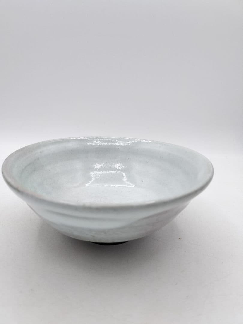 c874 数茶碗 平　萩焼 三彩 12客 清雅窯 木箱 茶道具 古物