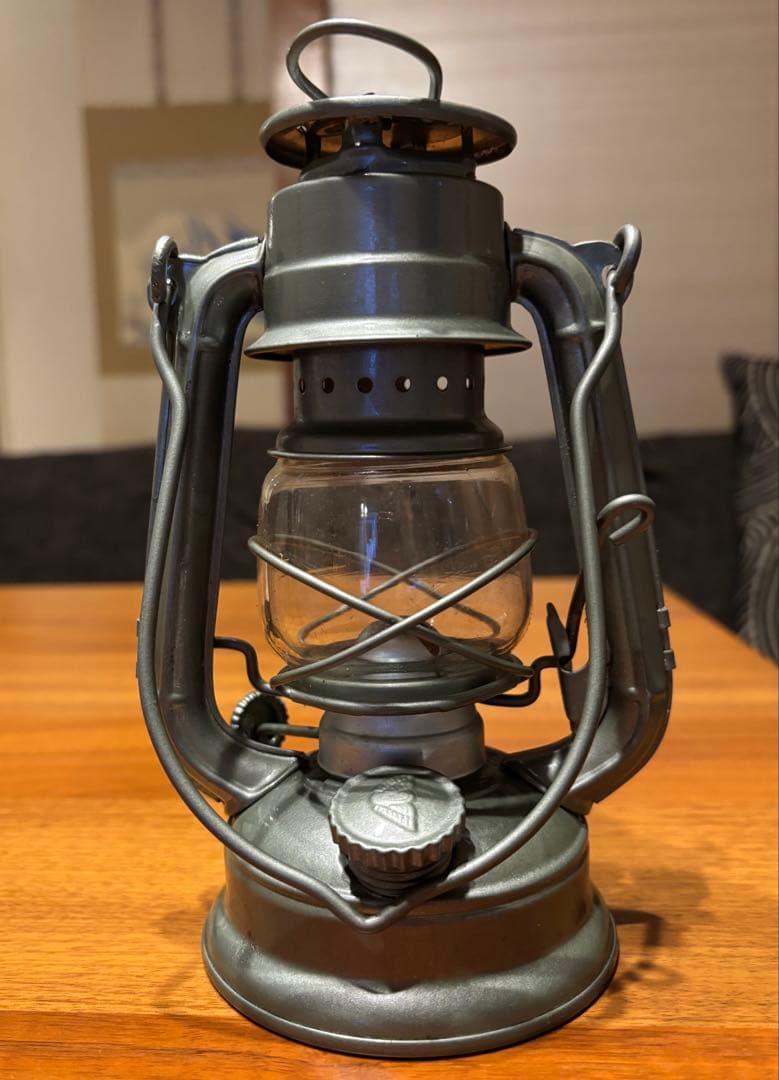 EVER NEW エバニュー　ハリケーンランプ　小型 箱付き