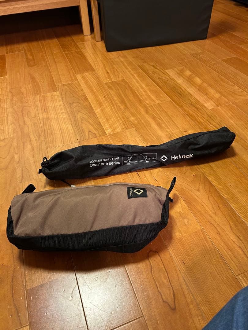 Helinox タクティカルチェア ベージュ 美品 ロッキンフット付き