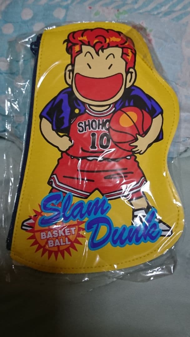 レア！未使用★スラムダンク　桜木花道　ソフトペンケース　ビニールポーチ
