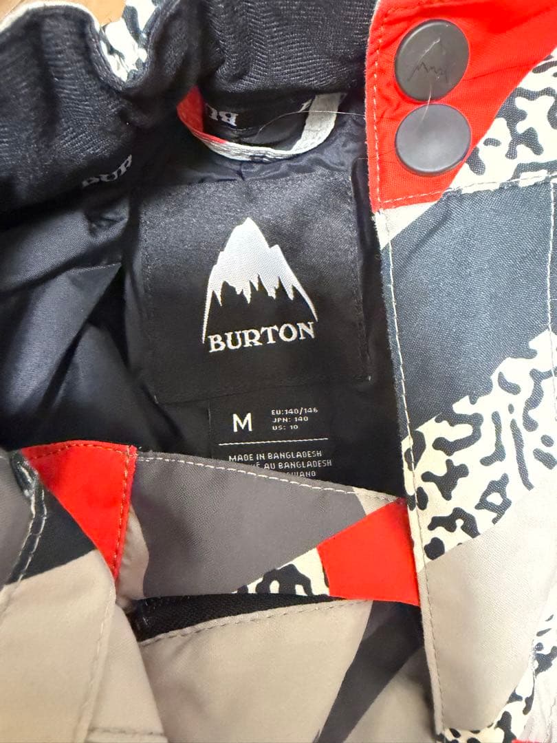 専用　スノーボードウェア　Burton 上下140 グローブインナーセット