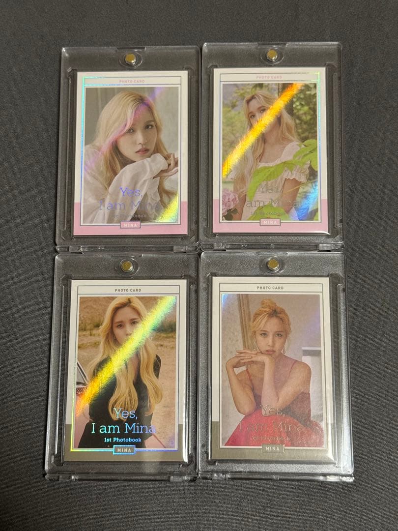 【新品未開封】yes,i am mina+トレカ4種