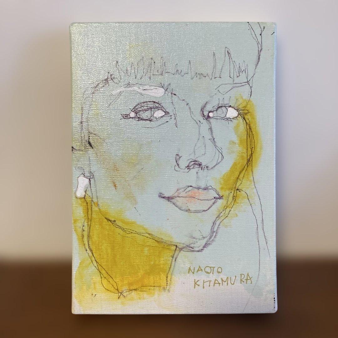 北村直登　原画肉筆201007作品　NAOTO KITAMURA SMサイズ希少