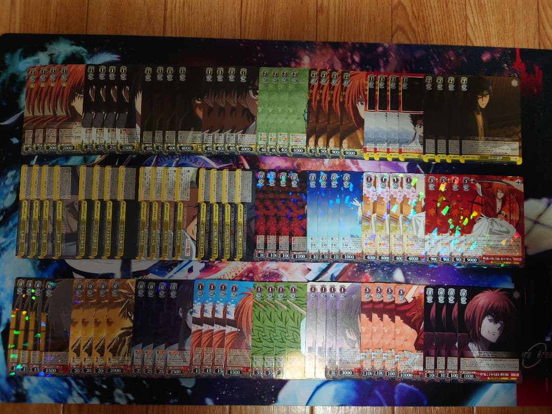 TD4コン+RR以下4コン+先行・後攻マーカー全種 るろうに剣心