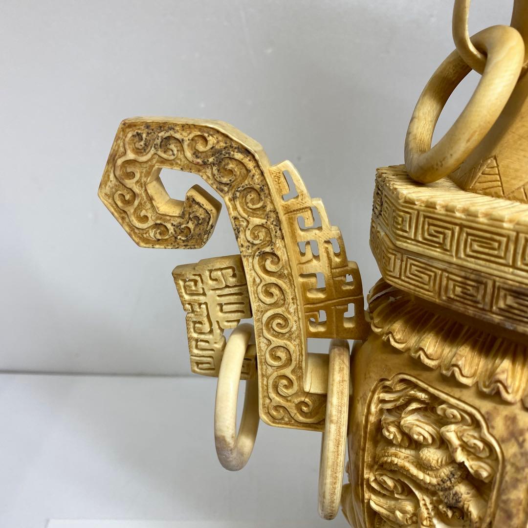 極上　特大　香炉　2514g 高さ約35㎝トカコ　東さ8-0208☆2F