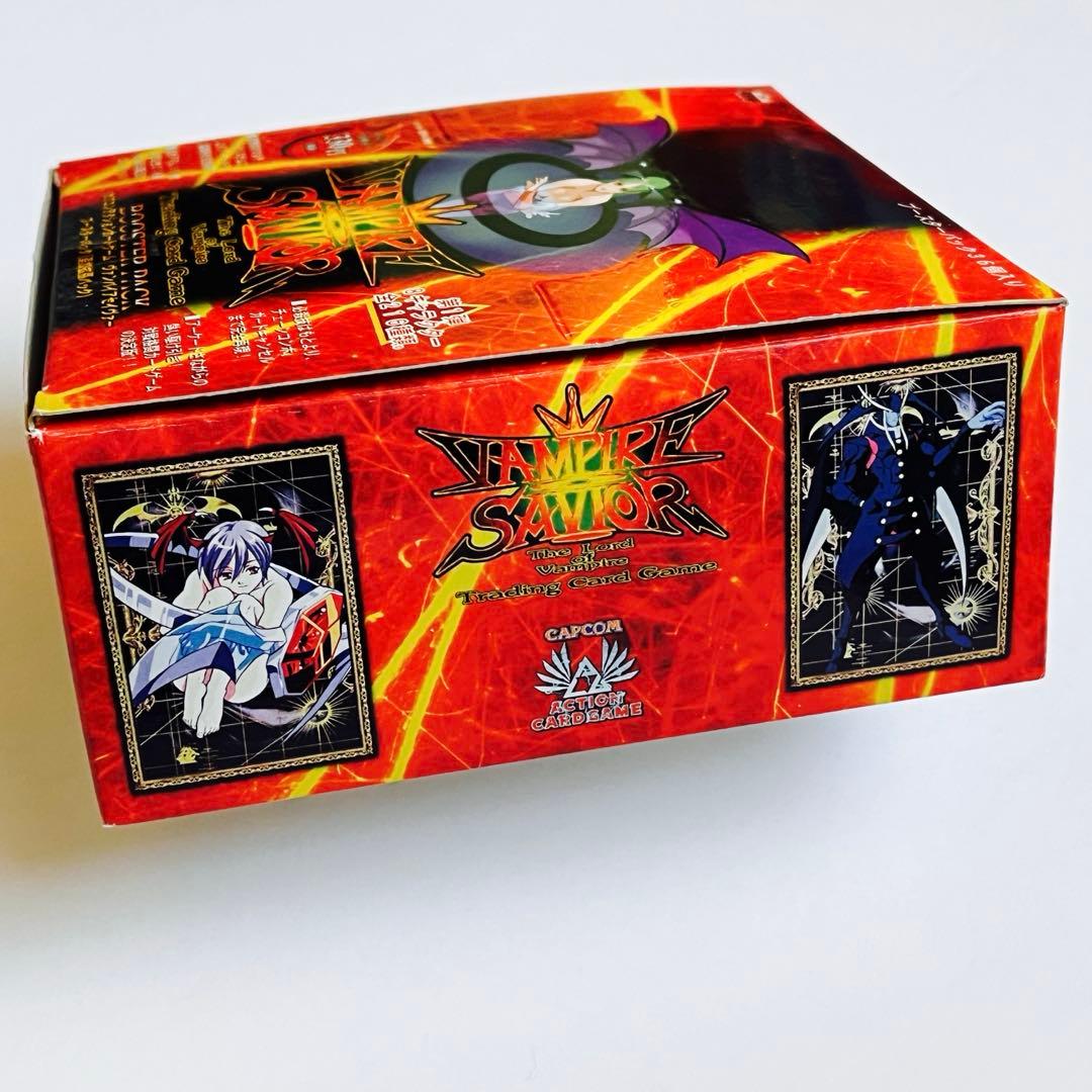 ヴァンパイアセイヴァー カード BOX パック カプコン 未開封 レトロ