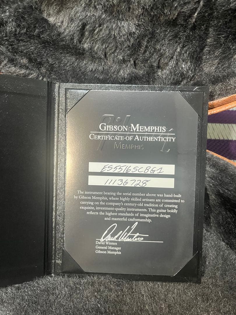 Gibson Memphis ES355 VOS (2016年製)